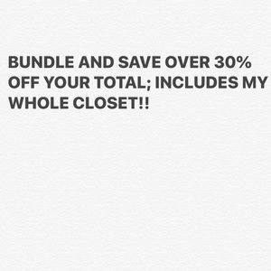 up to 30% off bundle